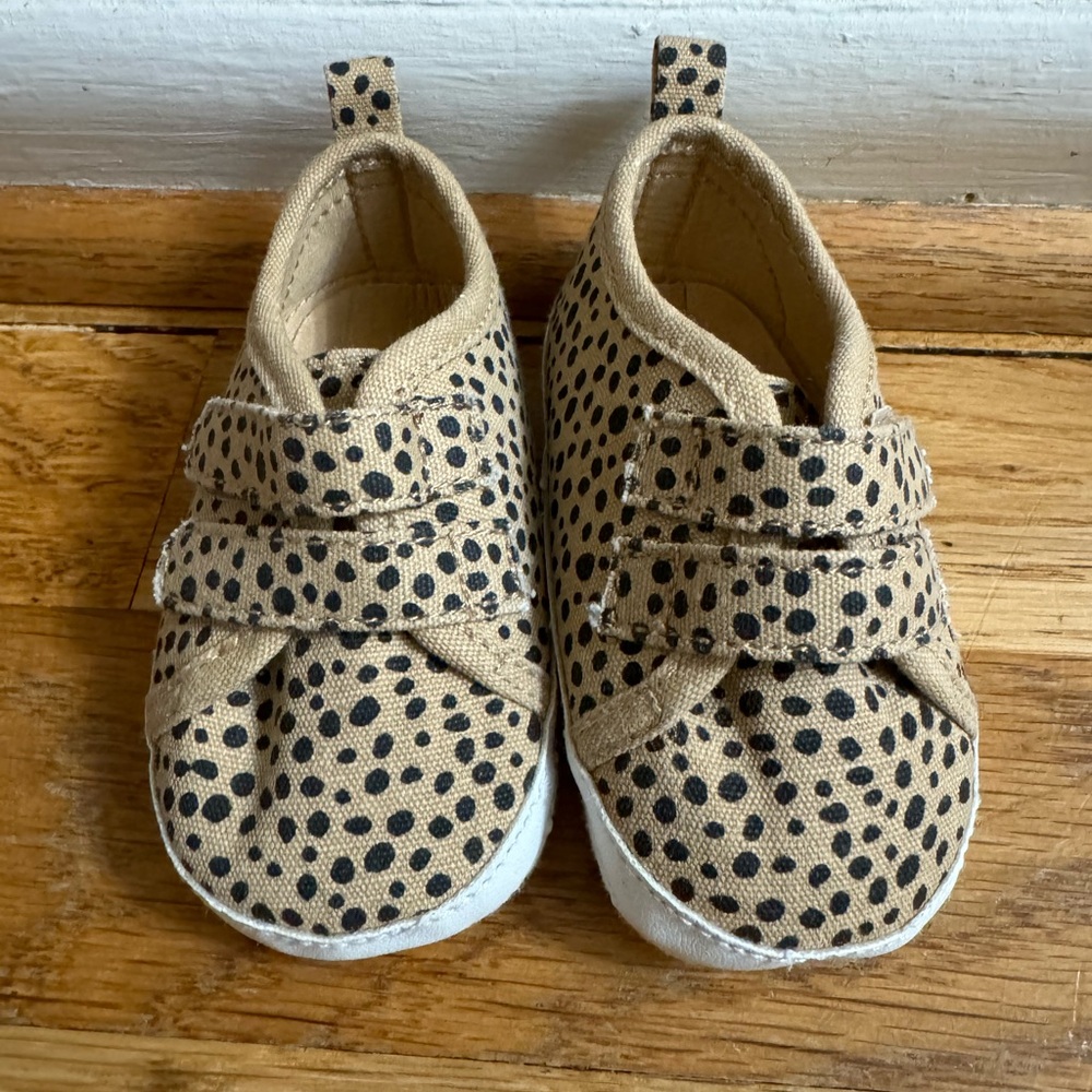 3-6M Cheetah Print Shoes